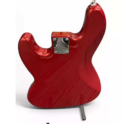 Used Fender Standard Jazz Bass Red Electric Bass Guitar Red - musicians--Friend