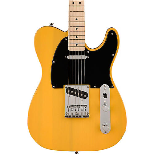 Squier Sonic Telecaster Maple Fingerboard Electric Guitar Butterscotch Blonde - musicians--Friend