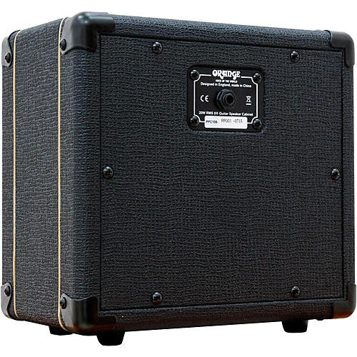 Orange Amplifiers PPC108 Micro Dark 20W 1x8 Guitar Speaker Cabinet Black - musicians--Friend