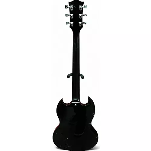 Used 2006 Gibson SG Supreme Trans Black Solid Body Electric Guitar Trans Black - musicians--Friend