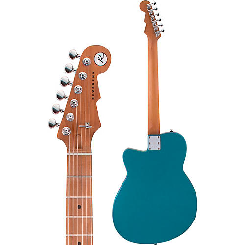 Reverend Club King 290 Roasted Maple Fingerboard Electric Guitar Deep Sea Blue - musicians--Friend