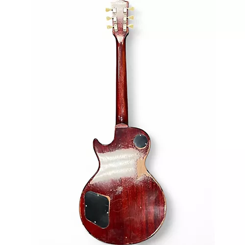 Used Gibson Custom Murphy Lab 1960 Les Paul Standard Reissue Heavy Aged Tangerine Burst Solid Body Electric Guitar Tangerine Burst - musicians--Friend