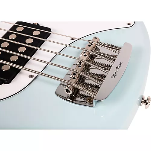 Ernie Ball Music Man StingRay5 Special H 5-String Electric Bass Guitar Black and Chrome - musicians--Friend