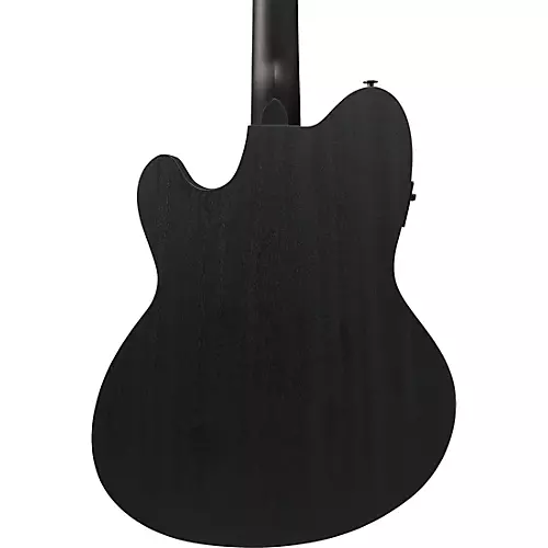Ibanez TCY621 Talman Acoustic-Electric Guitar Blackout Flat - musicians--Friend