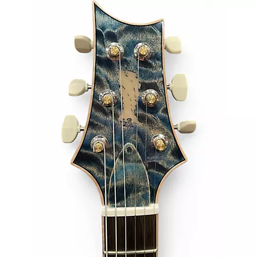 Used PRS PRIVATE STOCK MCCARLY 594 FADED INDIGO Solid Body Electric Guitar FADED INDIGO - musicians--Friend