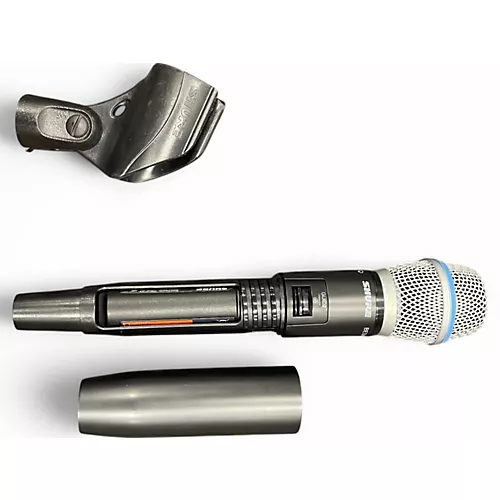 Used Shure GLXD4 with Beta 87A GLXD2 Handheld Wireless System - musicians--Friend