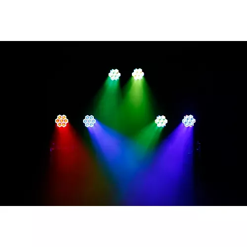 JMAZ Lighting PIXL TRON 740Z LED Wash Moving Head with 40W LEDs and Tron Effect Ring - musicians--Friend