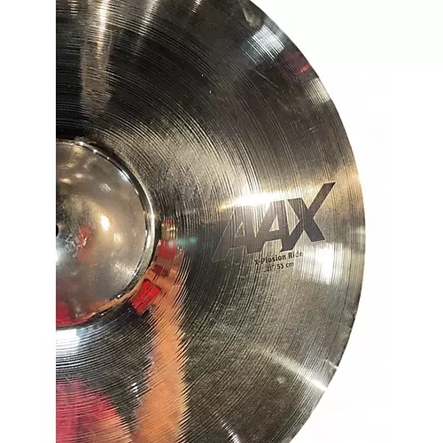 Used SABIAN 21in AAX XPLOSION RIDE Cymbal 41 - musicians--Friend