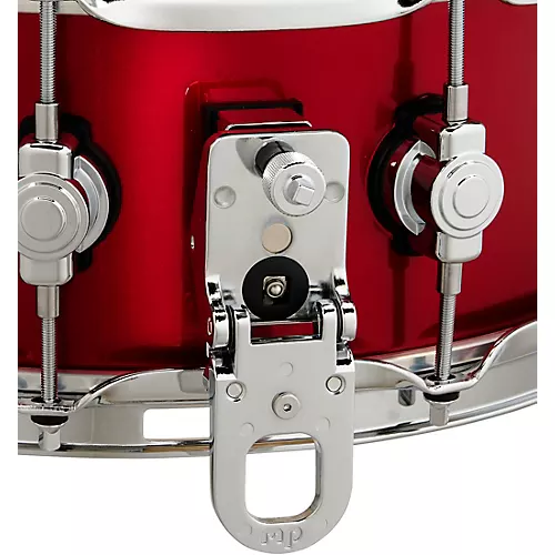 DW DWe Wireless Acoustic/Electronic Convertible Snare Drum 14 x 5 in. Lacquer Custom Specialty Black Cherry Metallic - musicians--Friend
