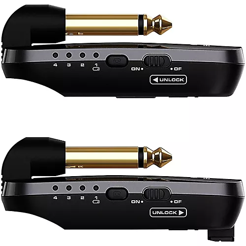 NUX B-2 PLUS 2.4gHz Guitar Wireless System Black - musicians--Friend
