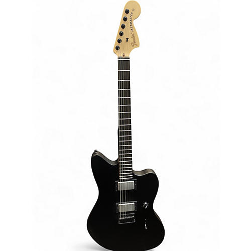 Used Fender Jim Root Signature Jazzmaster Black Solid Body Electric Guitar Black - musicians--Friend