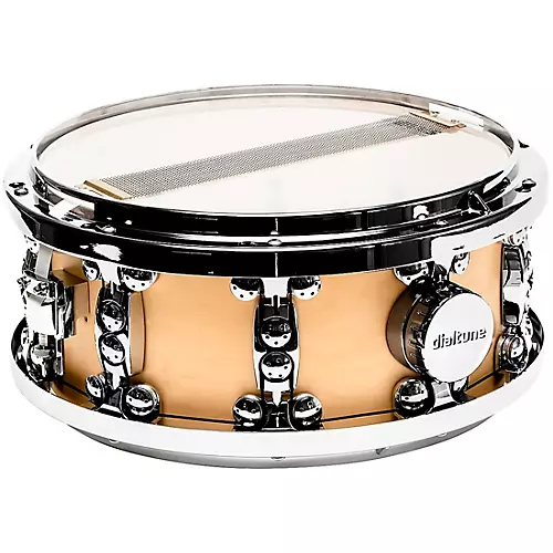 dialtune Maple Snare Drum 14 x 6.5 in. Matte Black - musicians--Friend