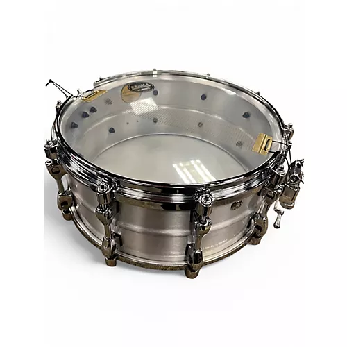 Used TAMA 6X14 Starphonic Snare ALUMINUM Chrome Drum Chrome 13 - musicians--Friend