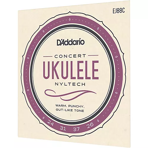 D'Addario EJ88C Nyltech Concert Ukulele Strings - musicians--Friend