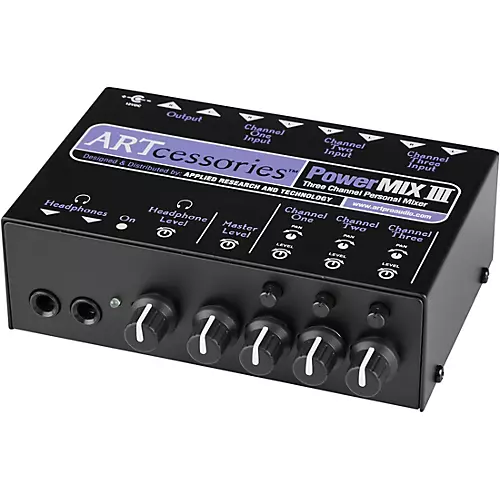 Art PowerMIX III - 3 Channel Personal Mixer - musicians--Friend