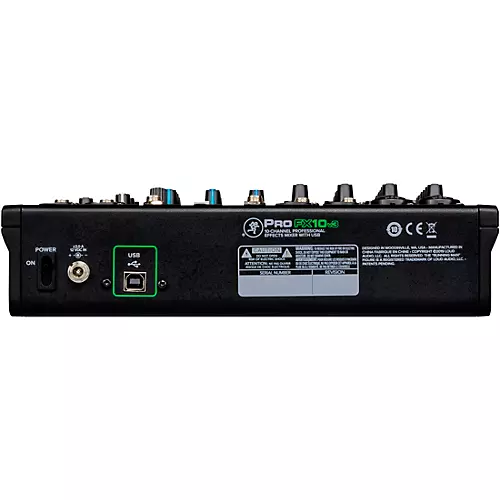 Mackie ProFX10v3 10-Channel Professional Effects Mixer With USB - musicians--Friend