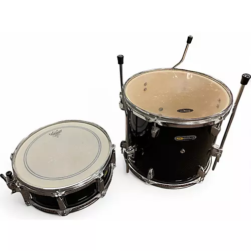 Used Sound Percussion Labs 4 Piece 4 Piece Black Drum Kit Black - musicians--Friend