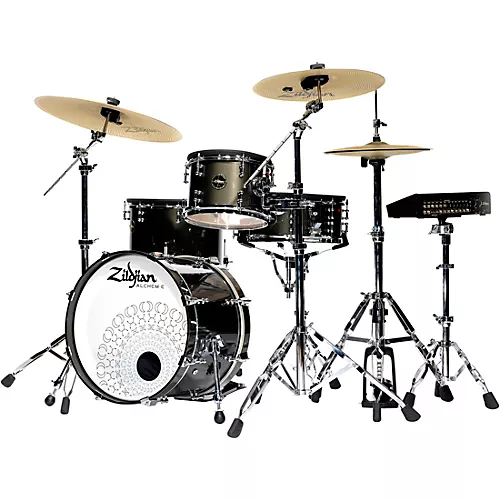 Zildjian ALCHEM-E Gold Electronic Drum Kit With DW Hardware - musicians--Friend