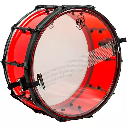 SJC Drums Josh Dun Torch Snare Drum 14 x 6.5 in. Yellow Acrylic - musicians--Friend