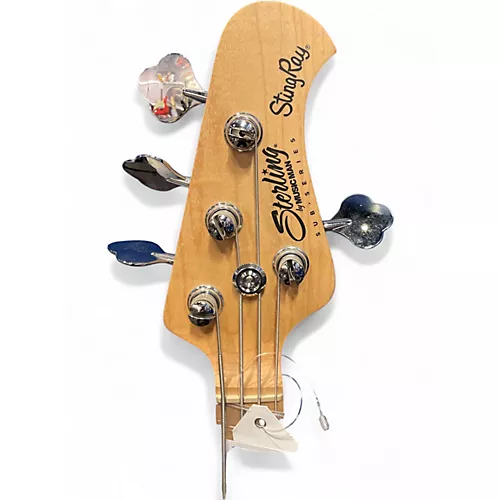 Used Sterling by Music Man SUB SERIES STINGRAY Surf Green Electric Bass Guitar Surf Green - musicians--Friend