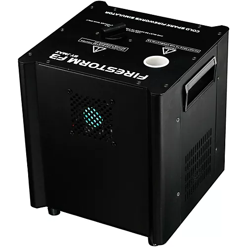JMAZ Lighting Firestorm F3 2-Unit Package With 2 Packs of Granule and Road Case Black - musicians--Friend