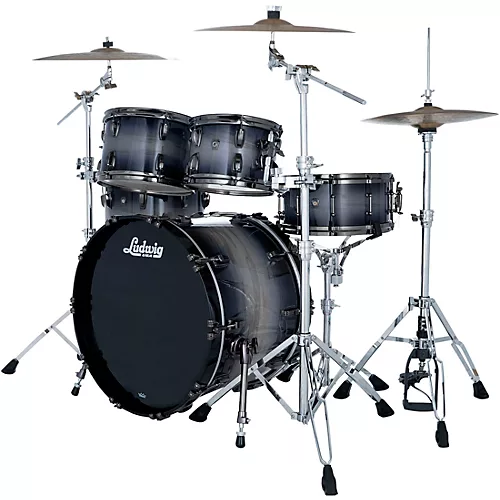 Ludwig Maple Exotic 4-Piece Studio Shell Pack with 22 in. Bass Drum Amethyst Burst - musicians--Friend