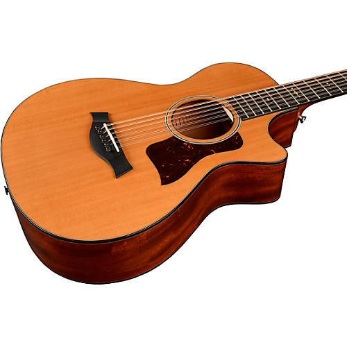 Taylor 2022 552ce V-Class 12-Fret Grand Concert 12-String Acoustic-Electric Guitar Natural - musicians--Friend