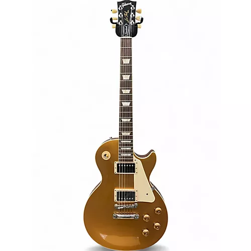 Used 2020 Gibson Les Paul Standard 1950S Neck Gold Top Solid Body Electric Guitar Gold Top - musicians--Friend