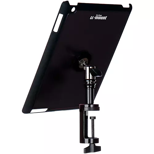 On-Stage TCM9163 Quick Disconnect Table Edge Tablet Mounting System with Snap-On Cover Purple - musicians--Friend