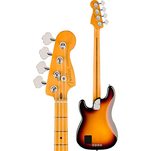 Fender American Ultra II Precision Bass Maple Fingerboard Avalanche - musicians--Friend