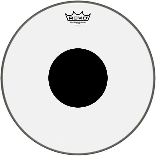 Remo Controlled Sound Black Dot Batter Head 12 in. - musicians--Friend