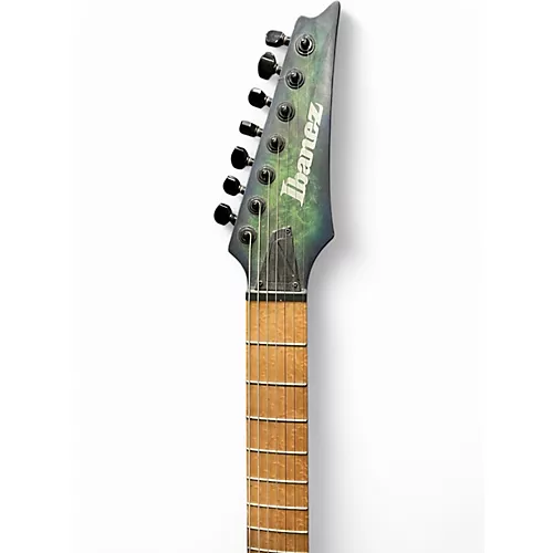 Used Ibanez RGDIX7MPB Sureal Blue Burst Solid Body Electric Guitar Sureal Blue Burst - musicians--Friend