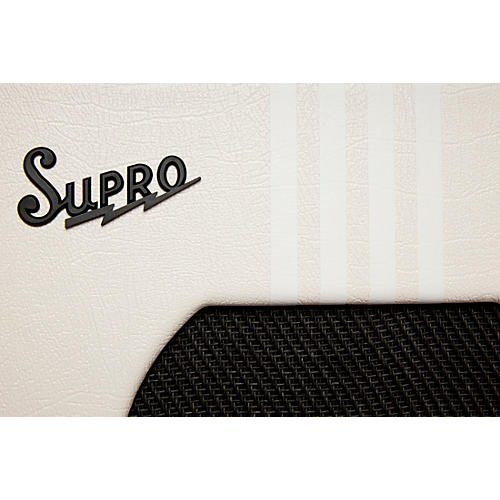 Supro Delta King 10 Limited-Edition 1x10 5W Tube Guitar Amp White - musicians--Friend