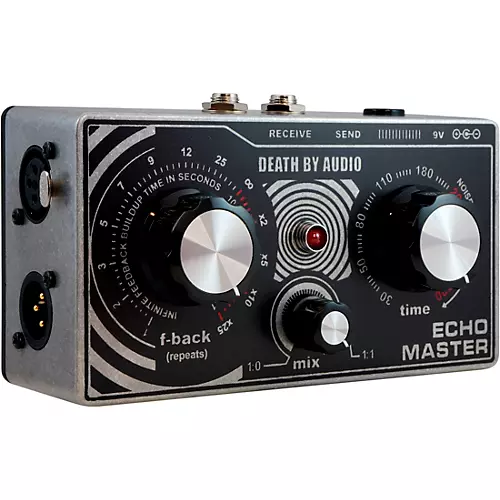 Death By Audio Echo Master Lo-Fi Vocal Delay/Preamp Effects Pedal - musicians--Friend