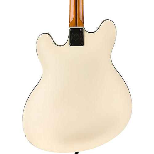 Fender Tom DeLonge Starcaster Electric Guitar Satin Shell Pink - musicians--Friend