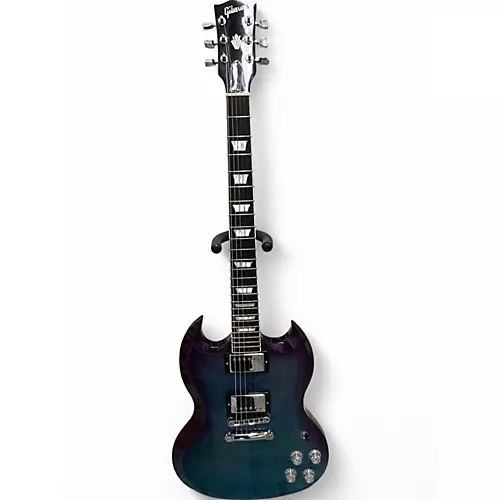 Used 2019 Gibson SG Modern Blueberry Burst Solid Body Electric Guitar Blueberry Burst - musicians--Friend