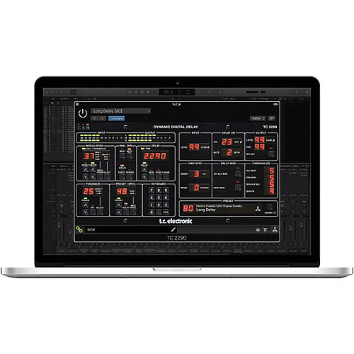 TC Electronic TC2290-DT Dynamic Delay Plug-in with Dedicated Hardware Interface - musicians--Friend