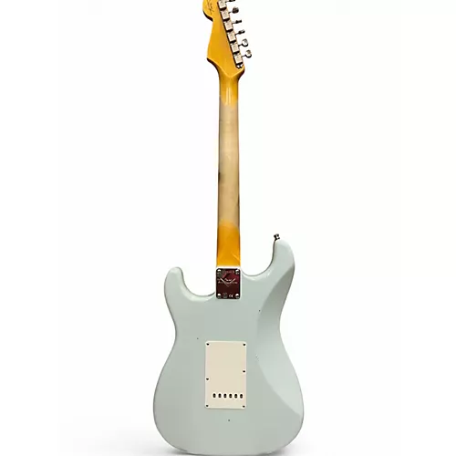 Used Fender 1963 Journeyman Relic Stratocaster Sonic Blue Solid Body Electric Guitar Sonic Blue - musicians--Friend