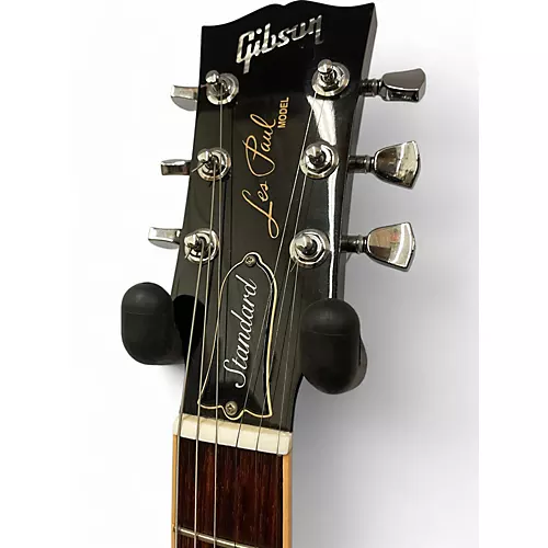 Used 2012 Gibson Les Paul Standard Ebony Solid Body Electric Guitar Ebony - musicians--Friend