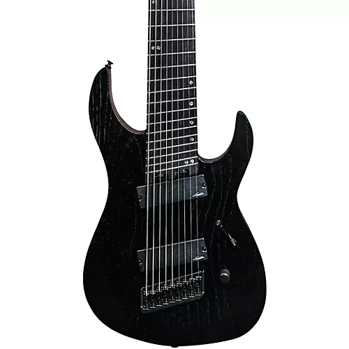 Legator Ninja Performance Multi-Scale 9-String Electric Guitar Satin Stealth Black - musicians--Friend