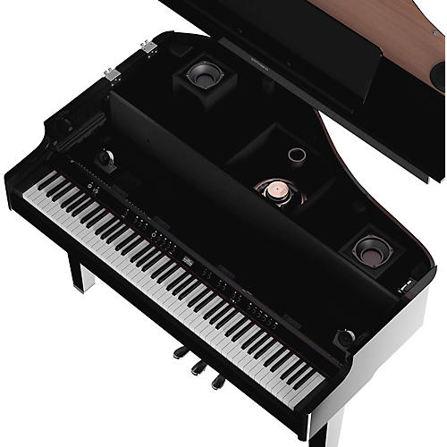 Roland GP-6 Digital Grand Piano With Bench Polished Ebony - musicians--Friend