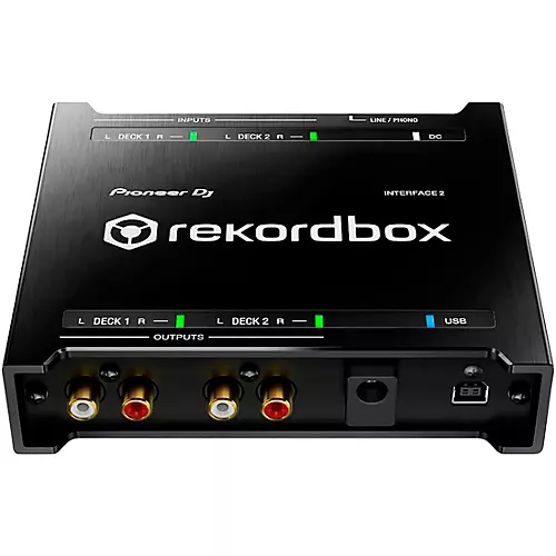 Pioneer DJ INTERFACE 2 USB Audio Interface DVS With rekordbox dj - musicians--Friend