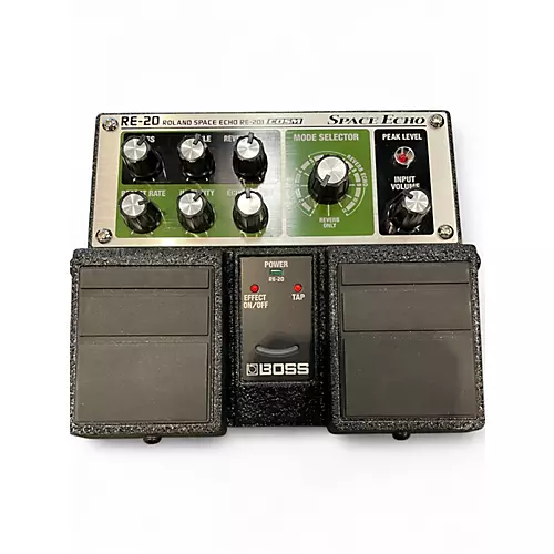 Used BOSS RE20 Space Echo Effect Pedal - musicians--Friend