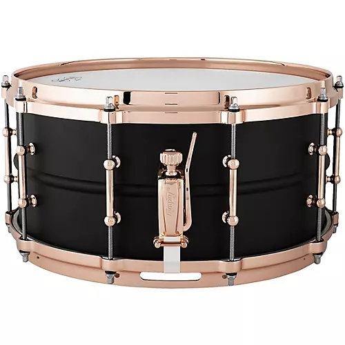 Ludwig Hot Rod Black Beauty Snare Drum 14 x 6.5 in. - musicians--Friend