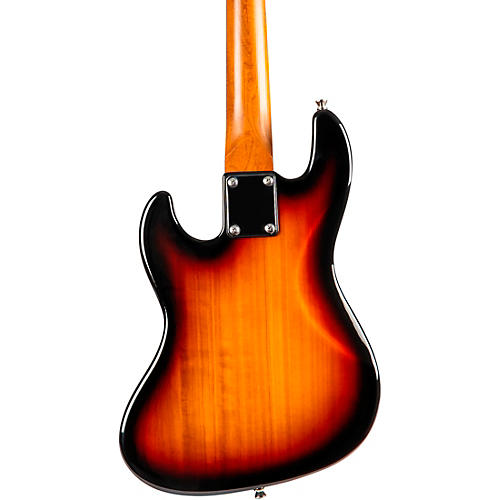 Flight Mini JB Bass SB Electric Bass Guitar Sunburst - musicians--Friend