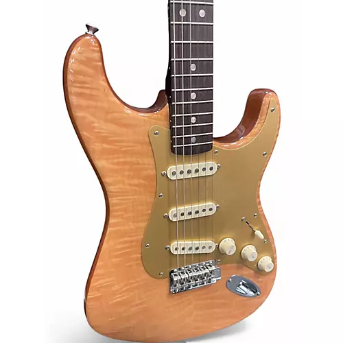 Used Fender Rarities Quilt Maple Top Stratocaster Quilted Maple Solid Body Electric Guitar Quilted Maple - musicians--Friend