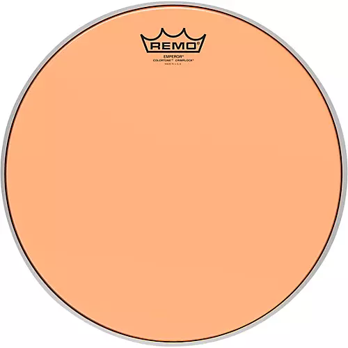 Remo Emperor Colortone Crimplock Orange Tenor Drum Head 6 in. - musicians--Friend