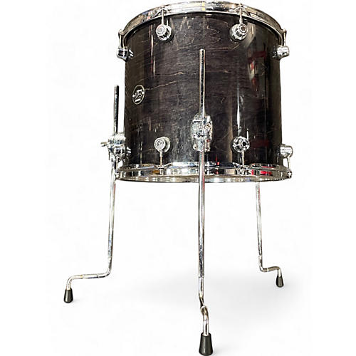 Used DW 3 Piece Performance Series Ebony Drum Kit Ebony - musicians--Friend