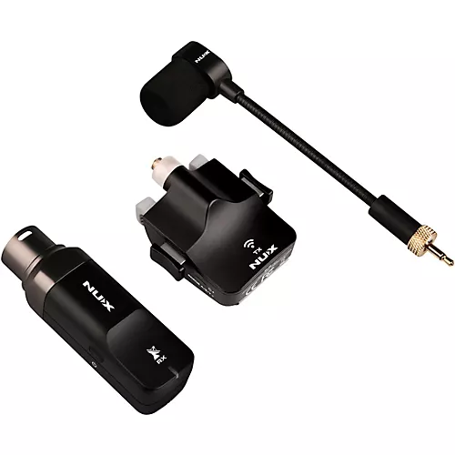 NUX B-6 2.4GHz Wireless Saxophone Microphone System Black - musicians--Friend