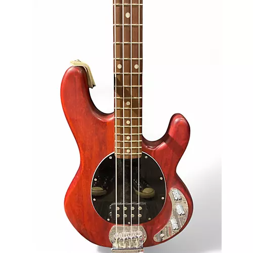 Used Sterling by Music Man Stingray Natural Electric Bass Guitar Natural - musicians--Friend